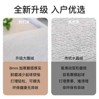圣瓦伦丁入户门地垫简约高级门口脚垫耐脏防滑家用门垫门厅 60*90cm 黑法利正午矩形