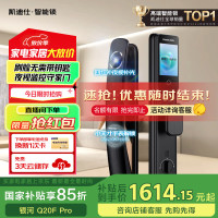 国家补贴、PLUS会员：凯迪仕 智能门锁可视猫眼密码锁指纹锁 人脸识别智能锁 Q20F Pro