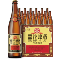 雪花 啤酒 沈阳经典 640ml*12瓶装