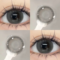 DUOXIU朵秀日抛美瞳10片装一次性大小直径近视隐形眼镜女 700