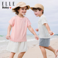 ELLE BABY 儿童薄款短袖 白色 125 A码（140码）