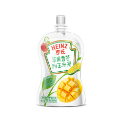 Heinz 亨氏 6袋25年7月20日到期亨氏超金果泥婴儿辅食零食果蔬泥