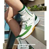 安踏骜游丨面包鞋板鞋男女厚底增高运动鞋休闲鞋 【男】黑/象牙白-5 42