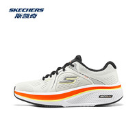 斯凯奇2025年春季男女款时尚专业跑步鞋缓震耐磨潮流运动跑鞋 女款-粉红/绿色/WMNT 35