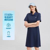 【针织polo连衣裙】25年春夏运动裙女中长款连衣裙