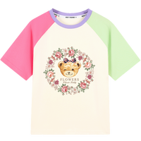 Classic Teddy儿童T恤男女童短袖上衣纯棉中大童装轻薄透气休闲衣服