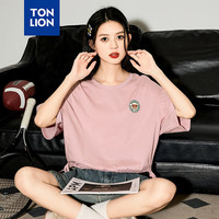 TONLION/唐狮 卡通图案 女士T恤