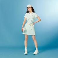 【凉感透气】女士连衣裙短袖凉感运动裙女POLO领连衣裙夏季