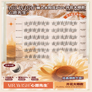 【下拉详情页领优惠】心愿先生懒人太阳花假睫毛PLUS自然睫毛书
