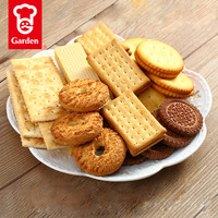 嘉顿饼干什锦饼干1380g桶装饼干特脆饼干1000g充饥大桶零食大礼包