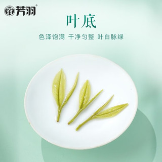 芳羽安吉黄金芽卧虎特级明前绿茶50g 2025年新茶 罐装茶叶