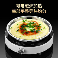 不锈钢圆盘食品级加厚家用厨房碟子菜盘餐盘托盘商用盘子 『1只装』316不锈钢圆盘18cm