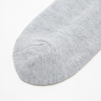 【3双装】Champion冠军袜子黑白纯色中长筒袜美式复古男休闲潮 白色 S