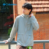 Columbia24春夏哥伦比亚皮肤衣男户外轻薄拒水可打包防紫外线防晒衣XE3317 039 XL