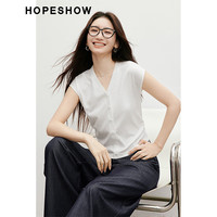 红袖别致抽褶收腰针织衫2025夏季女装收腰V领显瘦休闲气质小上衣 烟灰056 L