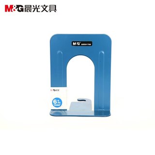 晨光(M&G)办公书立树影金属铁书立阅读架课桌收纳文具 6寸书挡书靠立书架 ABS91706 黑色 2片/1付 6寸 黑色 2片/1付