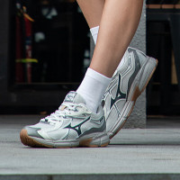 PLUS会员：美津浓 D1GH2406-09 透气跑步鞋 41码