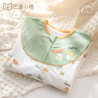 巴厘小猪【清仓】婴儿睡袋夏季薄款新生儿防惊跳襁褓四季通用防踢被 蘑菇音乐节 100cm