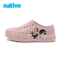 native2025新款如鲸向海系列印花情侣洞洞鞋轻便透气休闲鞋沙滩厚底凉鞋 |鲸游星海|