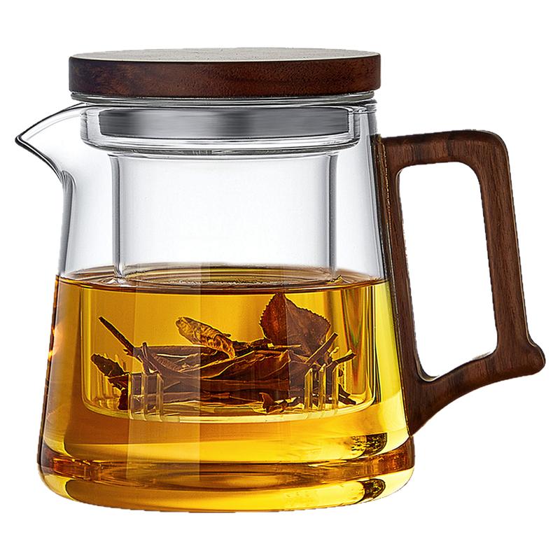 玻璃茶壶泡茶家用耐高温单壶过滤泡茶办公室泡花茶壶茶具套装