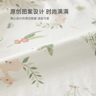 颗粒熊（KELIXIONG）新款婴儿衣服夏季薄款男女宝宝短袖连体衣新生儿空调服无骨和尚服