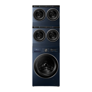 国家补贴：小天鹅 迷你小乌梅系列 TNDD20-08AIDE+TNDD20-08AIDE+TD10VE00 五筒分区洗烘一体机 14kg