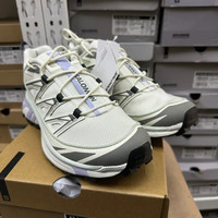 萨洛蒙（Salomon）XT-6 EXPANSE 低帮户外运动潮流透气跑步鞋 灰紫色 36 偏小拍大半码