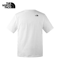 The North Face北面短袖T恤男女同款户外休闲棉质半袖86PS 白色/FN4 L 86PS/白色
