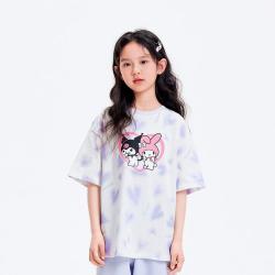 巴拉巴拉 童装儿童短袖t恤女童夏上衣速干凉感抗菌