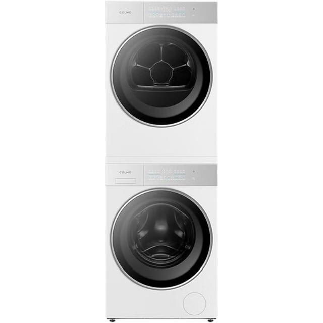 国家补贴：COLMO 北极星C2Pro+ CG12W-C2+CHZ12W-C2 AI轻干洗热泵洗烘套装 12KG+12KG