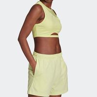 adidas阿迪达斯三叶草运动背心女常备款官网休闲无袖透气户外镂空舒适背心H06614 H06614 XL