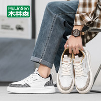 MULINSEN/木林森 潮流厚底 男士板鞋