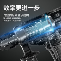 大艺A7pro51-28无刷锂电电锤大功率工业混凝土冲击钻两用重型电锤