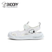 SNOOPY史努比童鞋儿童凉鞋夏男童网布透气机能鞋小童透气休闲软底沙滩鞋 28 码内长约176mm