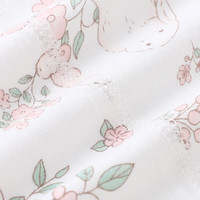 瑄妮薇婴儿连体衣夏季短袖薄款无骨哈衣初生新生儿宝宝和尚爬服夏天千 吉祥福鹿 52cm