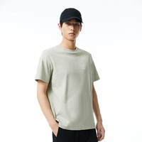 杰克·琼斯舒适潮纯棉短袖T恤男装224101100 伦敦雾C02 165/88A/XS 