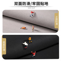 茵尚厨房地垫套装防油防水可擦免洗地毯吸水脚垫 吐泡小猫45*120cm