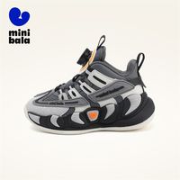 迷你巴拉 MINI BALA 巴拉 bala巴拉 bala 巴拉童鞋秋季舒适透气运动鞋男女童休闲鞋旋转纽扣