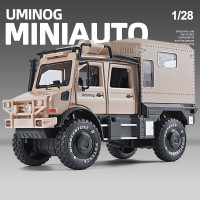 乐昂 LEAUN C3290 奔驰·乌尼莫克房车 1:28 合金模型