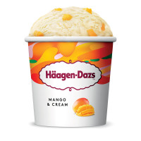 哈根达斯 Häagen·Dazs 芒果口味冰淇淋 100ml/杯 小杯装（任选8件）