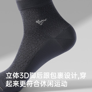 七匹狼桑蚕丝袜子男士夏季超薄款中筒袜夏天网眼凉感透气冰丝长袜