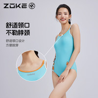 洲克（ZOKE）泳衣女连体三角专业竞速训练修身显瘦女士游泳衣125501195
