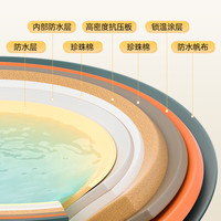 益伟泡澡桶大人折叠泡浴桶洗澡桶儿童可坐浴盆游泳桶成人浴缸全身浴桶 【免安装】森林绿+豪华礼包