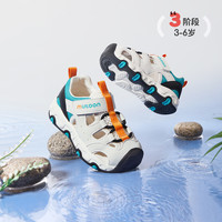  Mutong/牧童 透气 儿童凉鞋  瀑布蓝 27