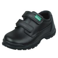 UOVO童鞋春秋季牛二层皮黑色小皮鞋英伦风男童儿童中大童鞋子