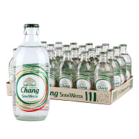 象牌 泰象苏打水 苏打水气泡水 325mL 24瓶1箱