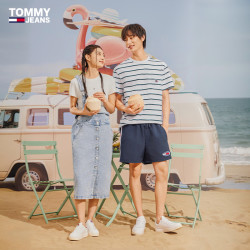 TOMMY HILFIGER 纯棉 男士短袖T恤