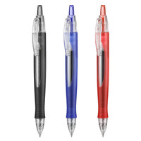 百乐 PILOTG6 小胖笔 中性笔BL-G6小胖笔按动中性笔0.5mm流线型笔杆签字笔刷题练字签字笔 红色 0.5mm