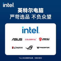  intel/英特尔 Deepseek本地部署 游戏台式电脑主机+RTX5060Ti