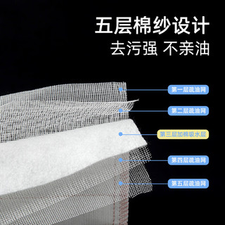 茶花（CHAHUA）抹布吸水厨房洗碗布家用不易沾油洗碗巾家务清洁洗擦玻璃 棉柔清洁布【10片装】